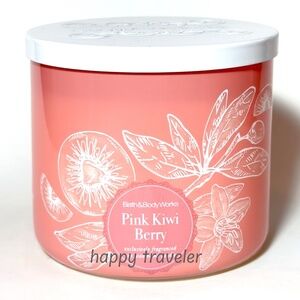 PINK KIWI BERRY 3 Wick Candle